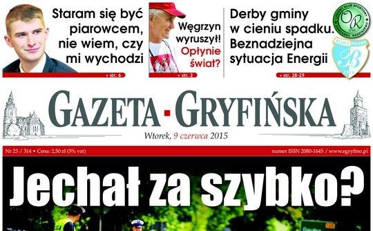 Nowa Gazeta Gryfińska w sprzedaży!