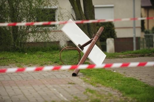 Boiska już po kontroli