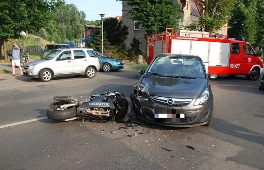 Groźny wypadek na Łużyckiej