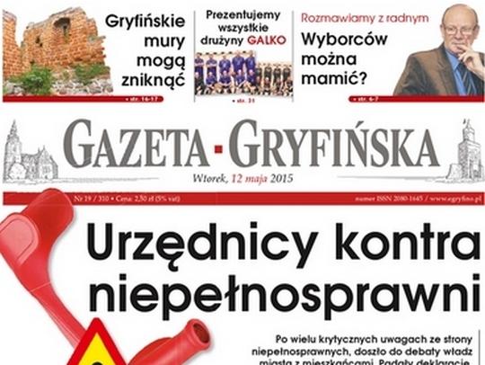 Nowa Gazeta Gryfińska już w sprzedaży!