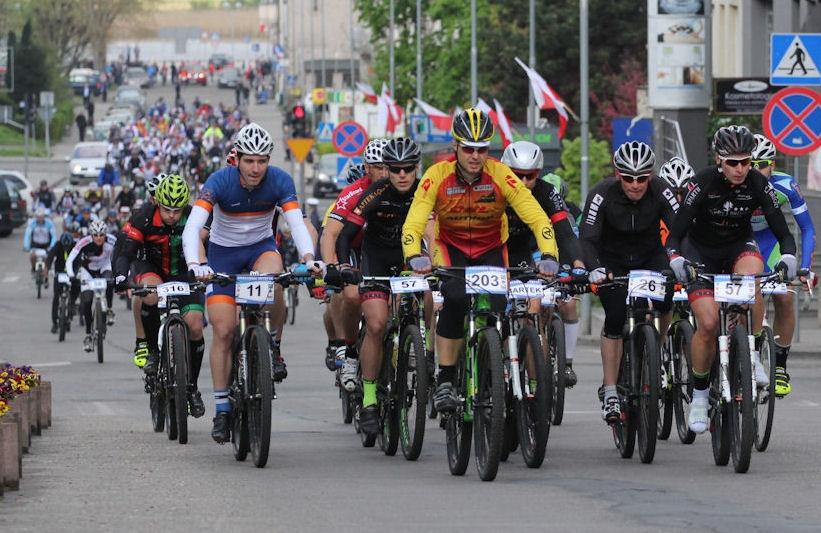 Ruszyli! Gryfino wypełnione kolarzami MTB