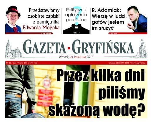 Przypominamy, że aktualne wydanie Gazety Gryfińskiej wciąż do nabycia!