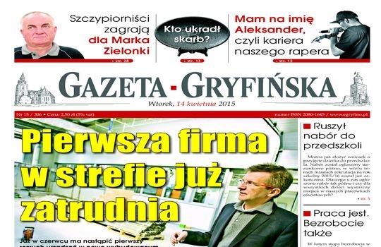 Nowa Gazeta Gryfińska już w sprzedaży!