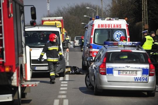 Śmiertelny wypadek na pomorskiej [foto]