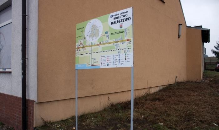 Zamontowano tablice w Daleszewie
