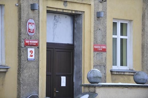 Alarm bombowy w sądzie