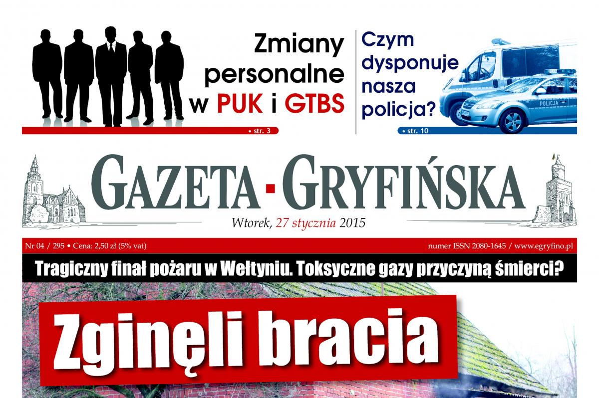Nowa Gazeta Gryfińska już w sprzedaży!
