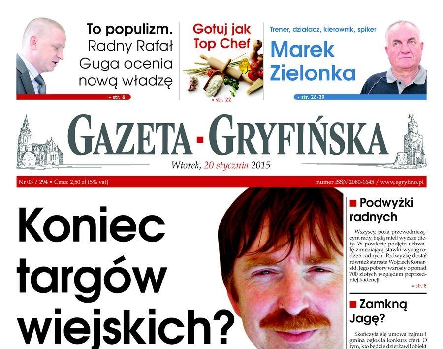 Nowa Gazeta Gryfińska już w sprzedaży!