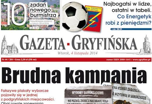 Nowa Gazeta Gryfińska już w sprzedaży!