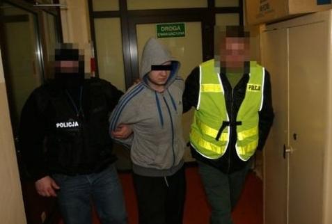 Policja złapała włamywacza z ENA
