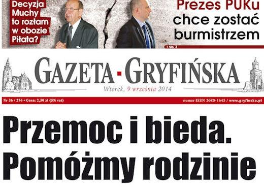 Nowa Gazeta Gryfińska już w sprzedaży!