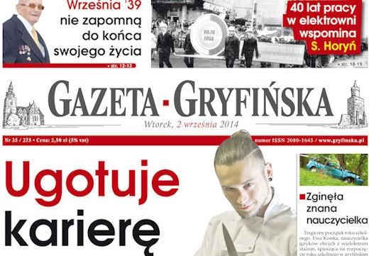 Nowa Gazeta Gryfińska już w sprzedaży!