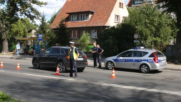 Przejazd Łużycką z problemami. Policja zblokowała jeden pas ruchu