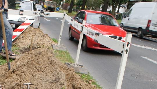 Zapadła się kanalizacja. Problemy na Łużyckiej