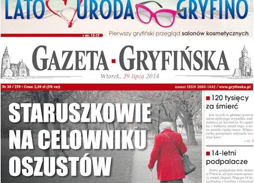 Nowa Gazeta Gryfińska już w sprzedaży!