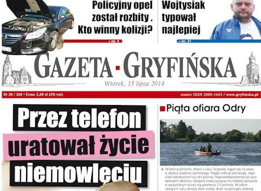 Nowa Gazeta Gryfińska już w sprzedaży!