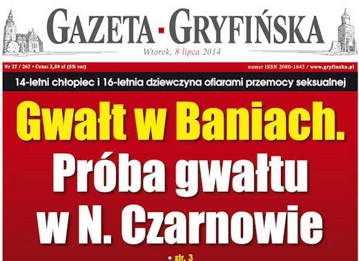 Nowa Gazeta Gryfińska już w sprzedaży!