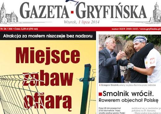 Nowa Gazeta Gryfińska!