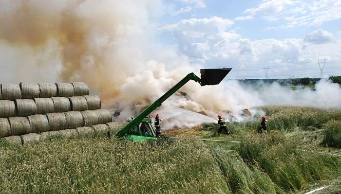 Pożar w Pniewie. Strażacy dali radę