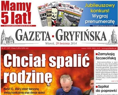 Nowa Gazeta Gryfińska już w sprzedaży!