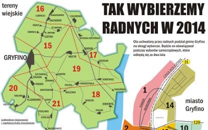 Okręgi wyborcze 2014