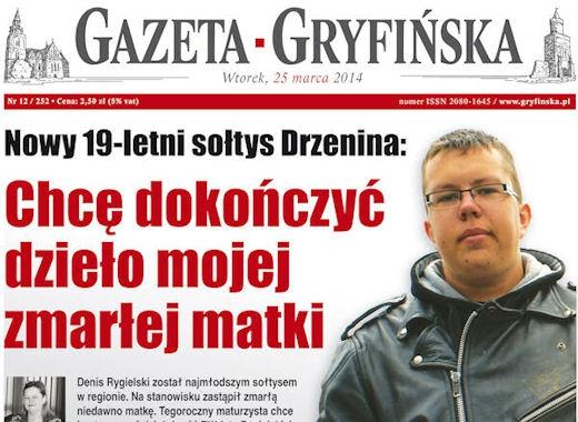 Nowa Gazeta Gryfińska już w sprzedaży!