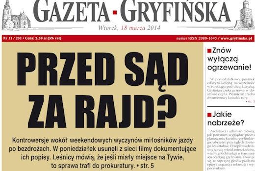 Nowa Gazeta Gryfińska już w sprzedaży!
