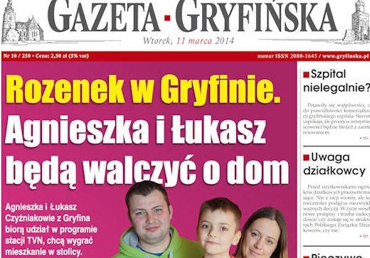 Dzisiejsza Gazeta Gryfińska już do czytania!