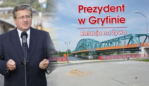 Relacja z wizyty Prezydenta Komorowskiego