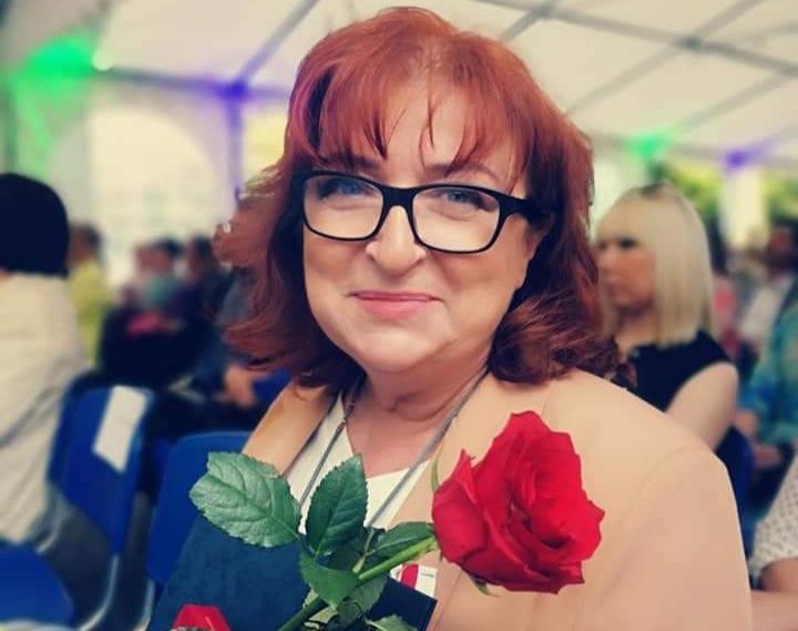 Elżbieta Kasprzyk ze Złotym Gryfem