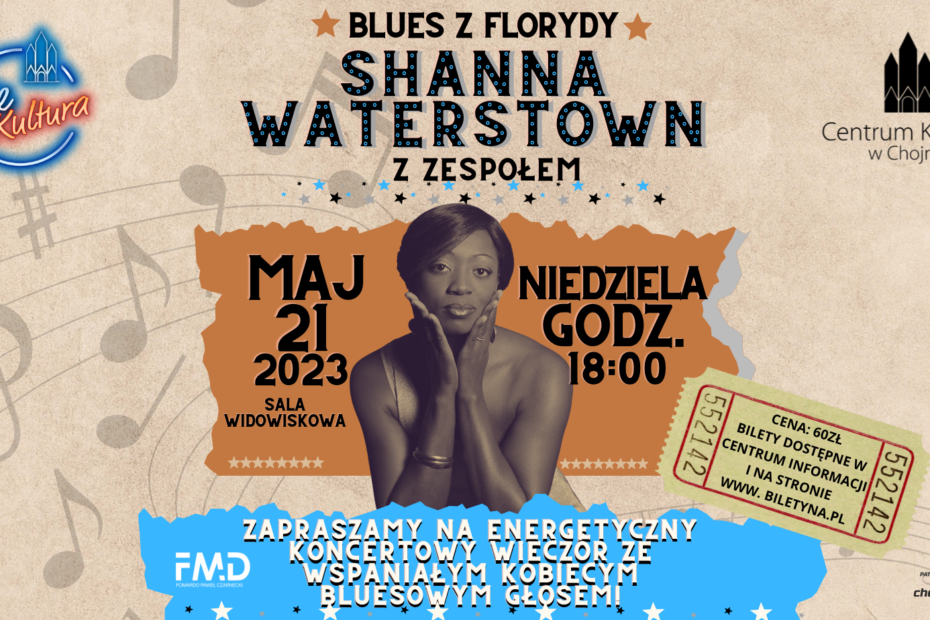 Blues z Florydy. W niedzielę wystąpi Shanna Waterstown z zespołem
