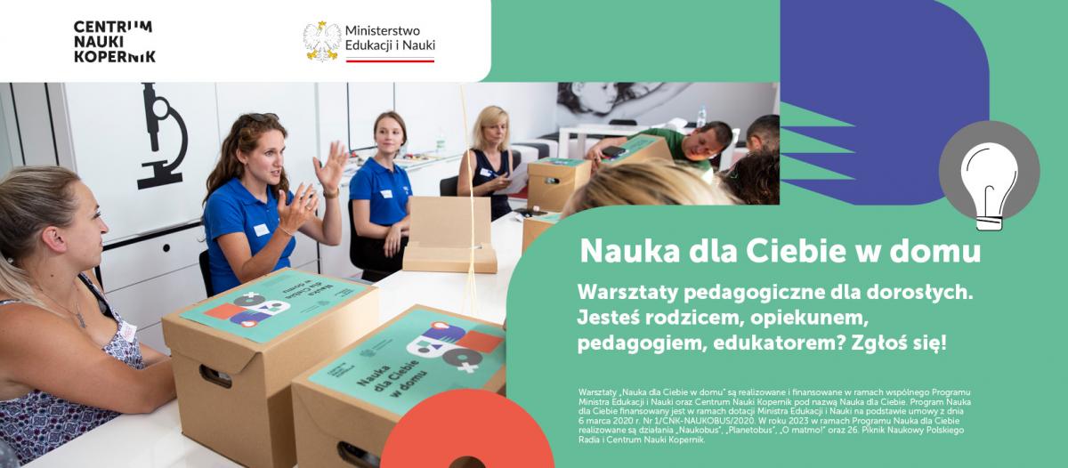 Edukatorzy z warszawskiego Centrum Nauki Kopernik w Gryfinie