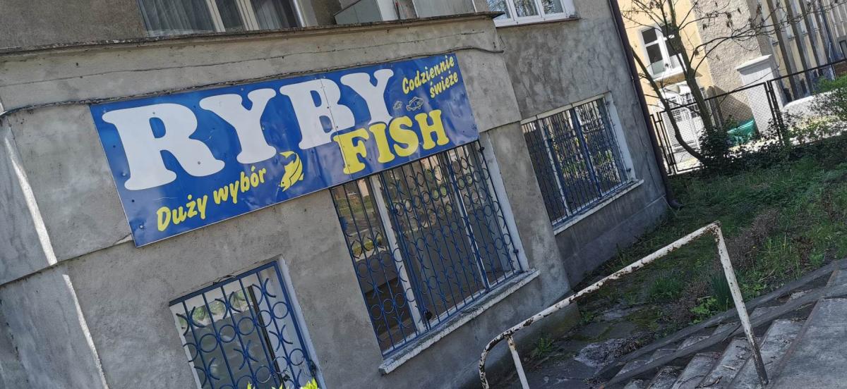 Zlikwidowano sklep rybny przy ul. Grunwaldzkiej w Gryfinie.