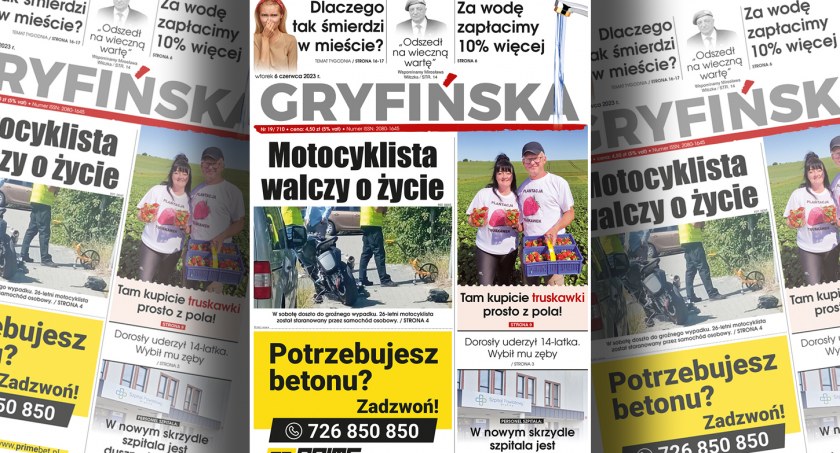 Nowa Gazeta Gryfińska już w sprzedaży!
