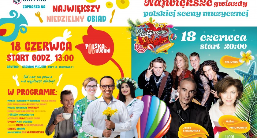 Znamy pierwszych wykonawców gryfińskiego koncertu 