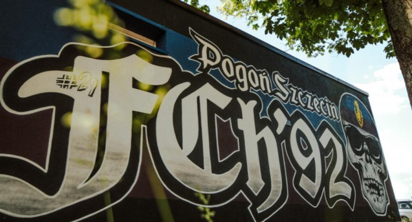Nowy mural Pogoni Szczecin w centrum miasta 