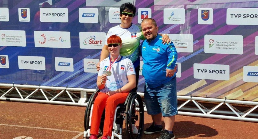 Joanna Oleksiuk z dwoma medalami Paralekkoatletycznych Mistrzostw Polski
