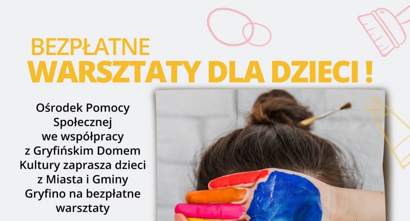 W poniedziałek ruszają darmowe warsztaty plastyczne