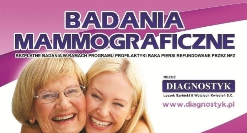 W Gryfinie zrobisz bezpłatne badania mammograficzne