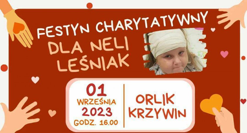 Organizują festyn charytatywny dla Neli Leśniak