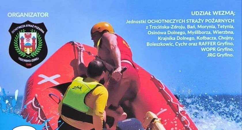Strażacy będą zmagać się na wodzie. Niedzielna impreza dla całej rodziny