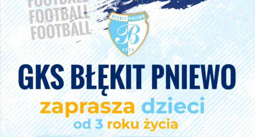 Błękit zaprasza dzieci na treningi