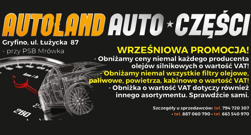 Wrześniowe promocje w Autoland!