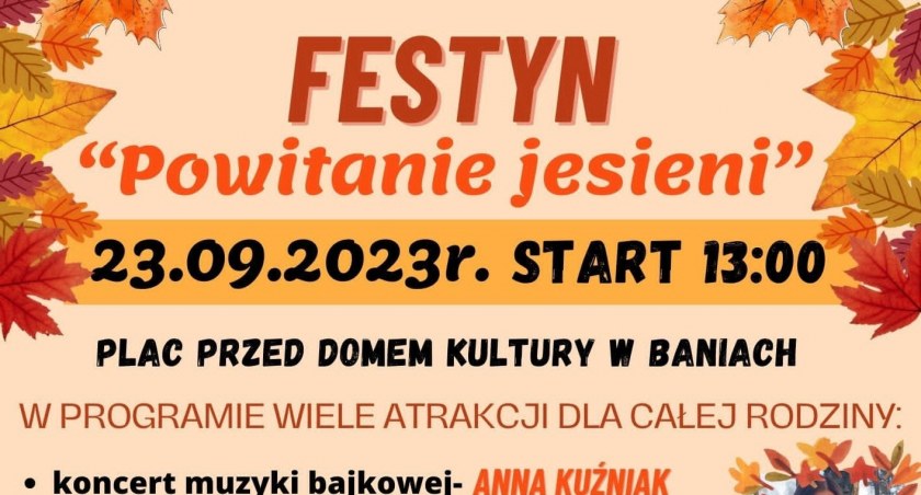 Banie nie smucą się pożegnaniem lata. Banie witają jesień!