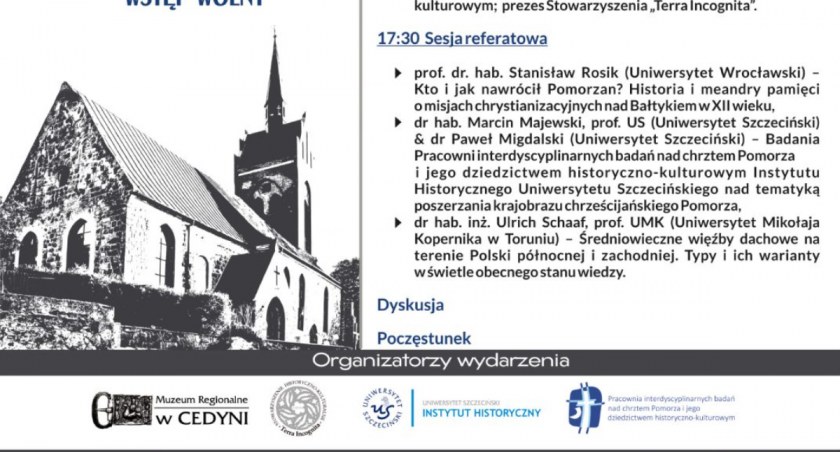 Opowiedzą o chrzcie Pomorza Zachodniego w dziejach Polski i Europy