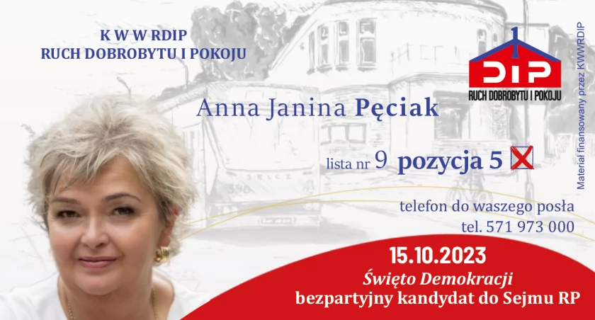 Gryfinianka z Ruchu Dobrobytu i Pokoju:  Nasz kraj wymaga pilnej reanimacji, a my wiemy jak tego dokonać