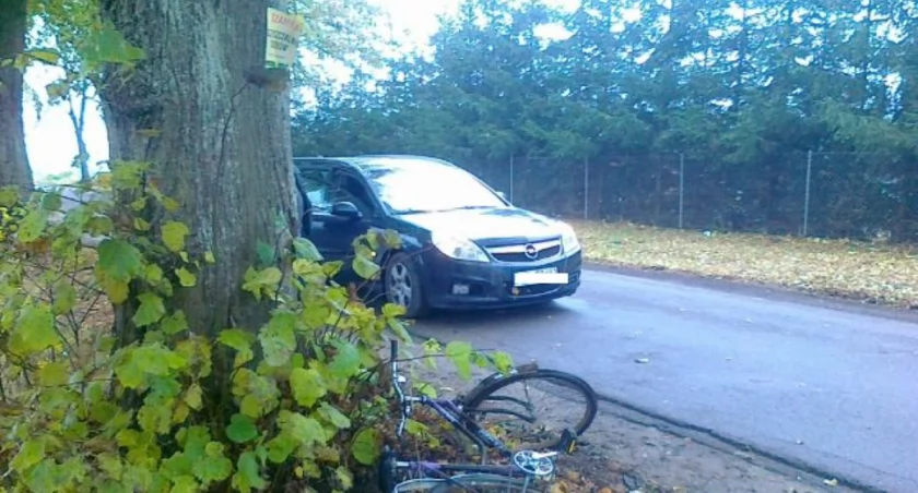 Potrącił 75-letnią rowerzystkę, ale nie ze swojej winy