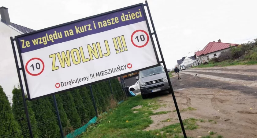 Zwolnijcie na Szymborskiej - apelują mieszkańcy