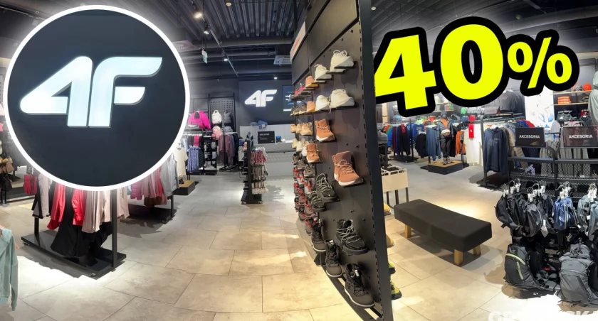 Wielka promocja w 4F. Duży rabat na cały asortyment!