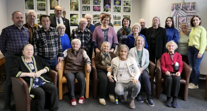 Spotkanie historyczne u gryfińskich seniorów